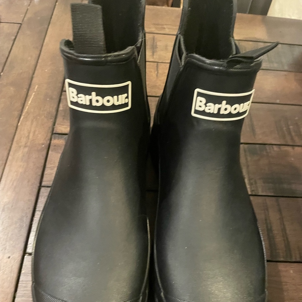Barbour nimbus Wellington chelsea rain boots men’s size 10